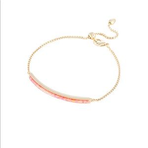 Kendra Scott 14k Pink Opal Bracelet